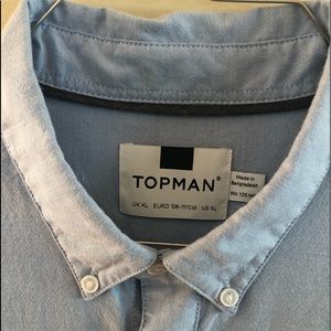 Topman Short Sleeve Button Down Never Worn